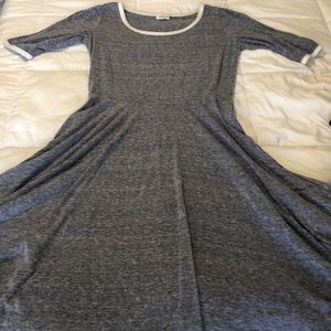 Lularoe drop waist dress.